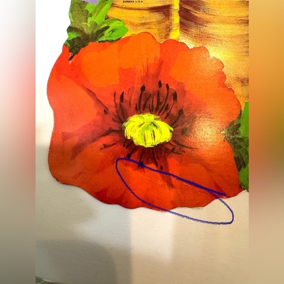 Vintage Easter Cutouts Eureka Diecut Paper Cardboard Wall Classroom Decorations - Picture 4 of 10